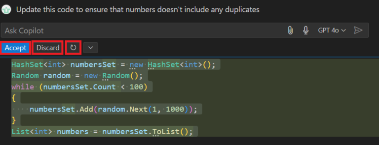 Examine GitHub Copilot inline chat, smart actions, and quick chat ...
